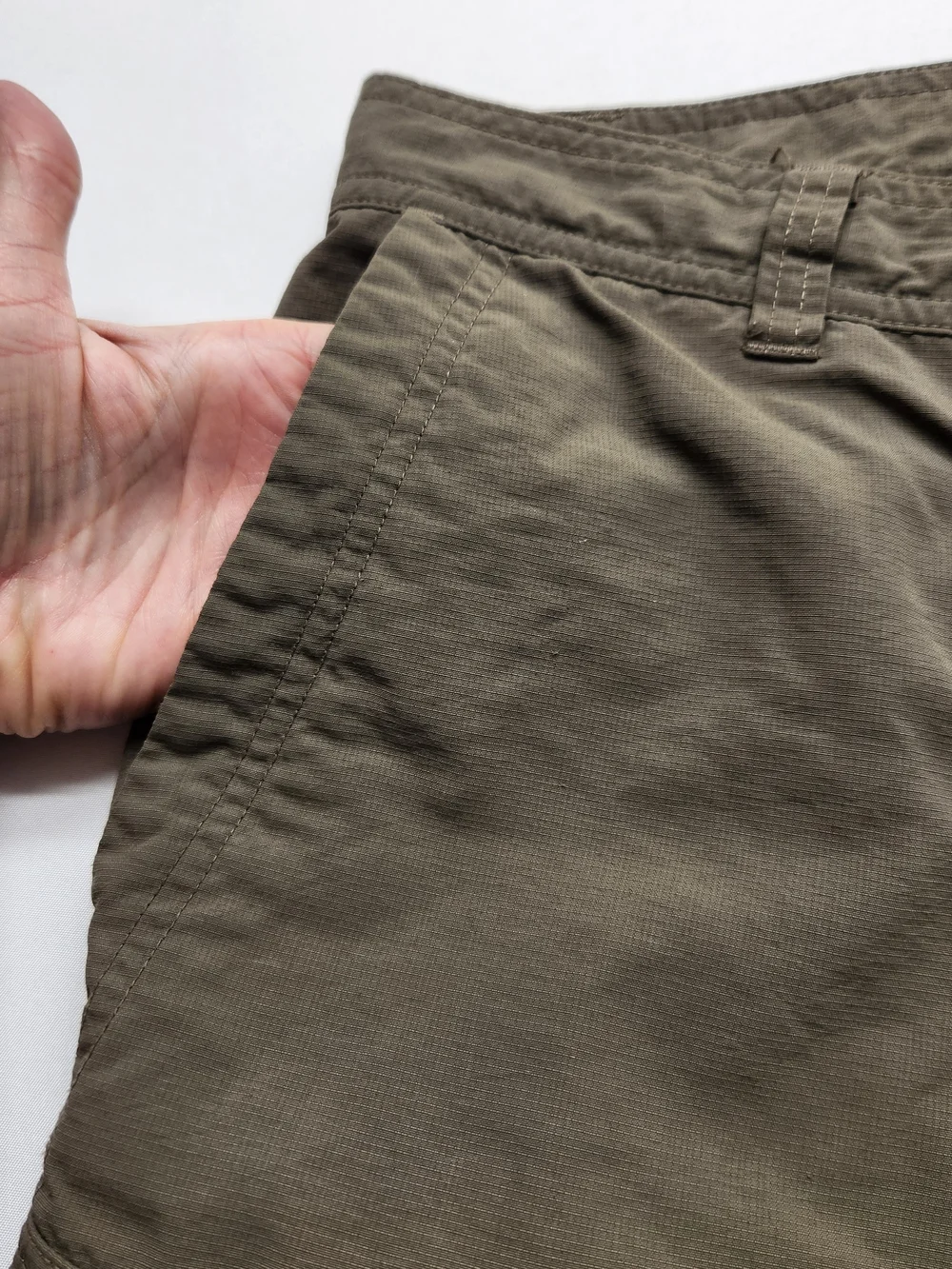 ⭐️The North Face Mens Hiking Cargo Shorts 32 Green Gorpcore Trail Tactical
